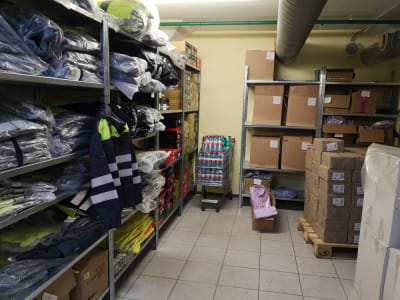 Innredning av garderober og lagerrom for firmaet "Pasažieru vilciens" 16